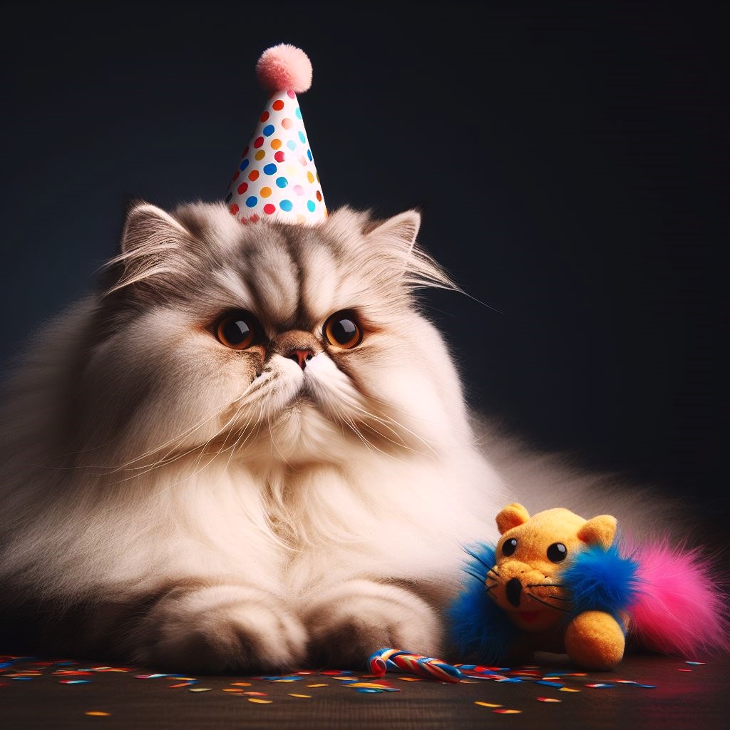 paczka urodzinowa dla kota